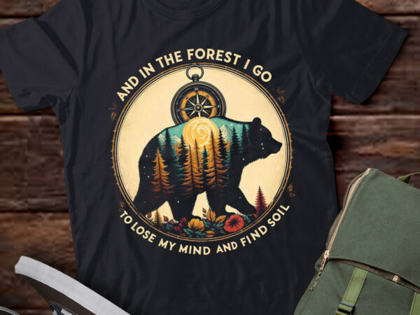 M400 into the forest camping bear gift for camper or hiker t shirt designs for sale