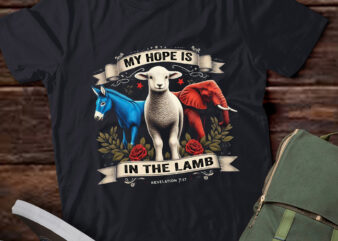 M412 Hope Is In The Lamb Unique Animal Design