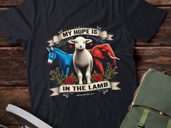 M412 hope is in the lamb unique animal design