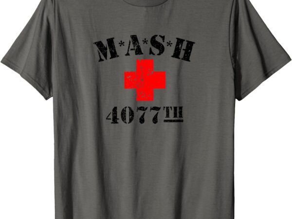 Mash 4077 distressed t-shirt