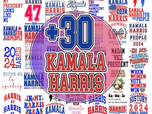 Kamala harris png bundle, kamala harris 2024 png, kamala harris president png, kamala for president png, madam president png, kamala png t shirt vector art