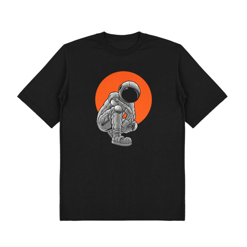 STYLISH ASTRONAUT PREMIUM VECTOR