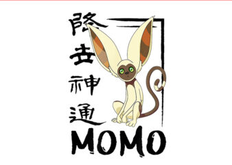 Avatar The Last Airbender – Momo Winged Lemur PNG t shirt vector