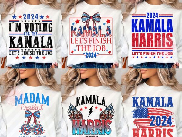 Kamala harris svg bundle, kamala harris for president, kamala harris svg, madam president, kamala rally, kamala harris 2024 svg, png bundle t shirt vector art