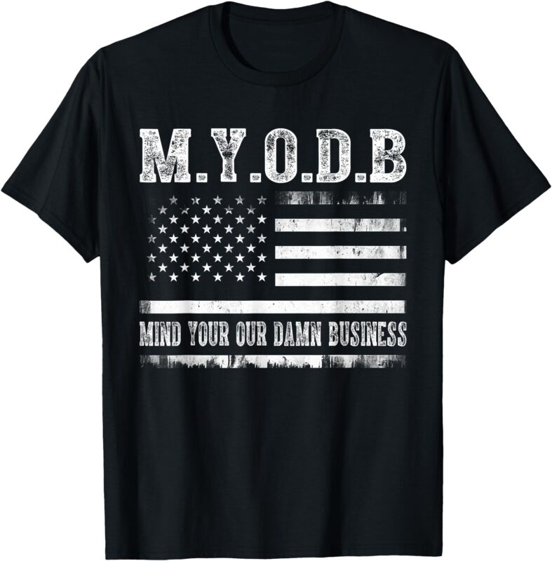 MYODB T-Shirt TIM Walz 2024 Mind Your Own Damn Business