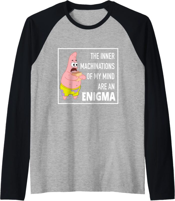 Mademark x SpongeBob SquarePants – Patrick Star – Enigma Raglan Baseball Tee