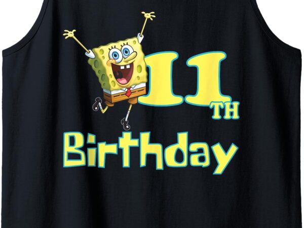 Mademark x spongebob squarepants – spongebob squarepants 11th birthday tank top t shirt designs for sale