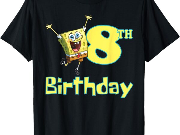 Mademark x spongebob squarepants – spongebob squarepants 8th birthday t-shirt