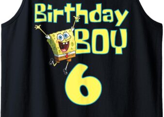 Mademark x SpongeBob SquarePants – SpongeBob SquarePants Birthday Boy 6 Tank Top