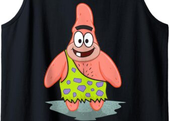 Mademark x SpongeBob SquarePants – SpongeBob The Patrick Show_ Pat-Tar Tank Top t shirt designs for sale