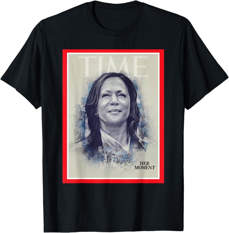 Magazine Cover President Kamala Harris Time Cover Campaign T-Shirt