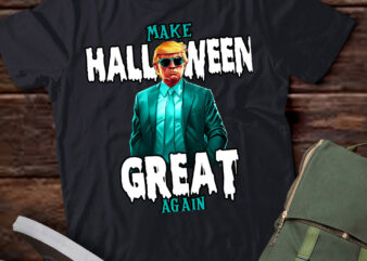 Make Halloween Great Again Trump Funny Halloween Shirt ltsp