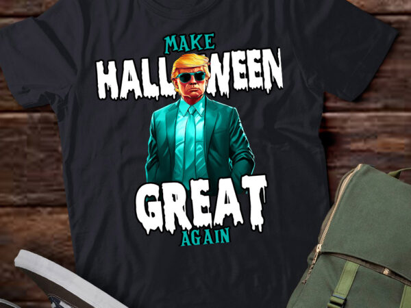 Make halloween great again trump funny halloween shirt ltsp t shirt designs for sale