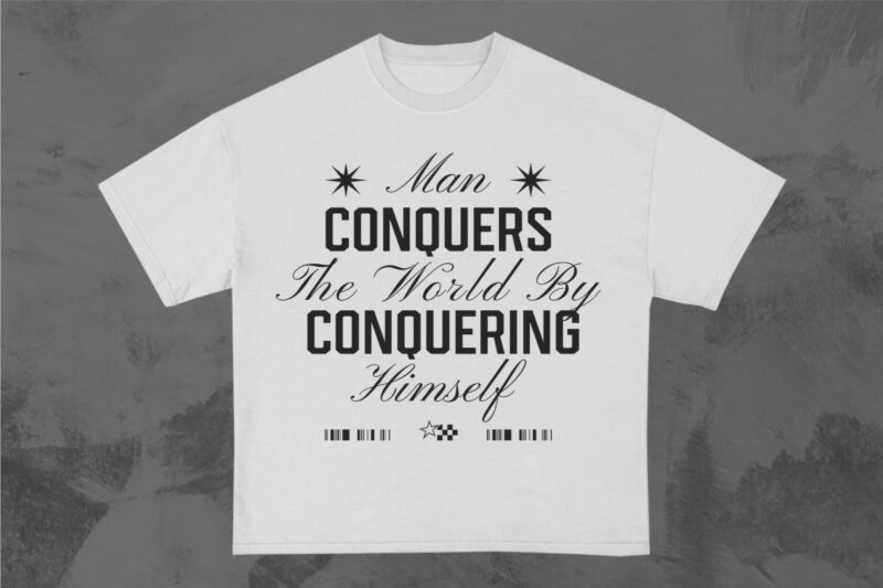 Stoic Motivation T-shirt Design Bundle