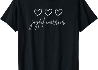 Minimalist Joyful Warrior Kamala Harris Tim Walz Waltz 2024 T-Shirt