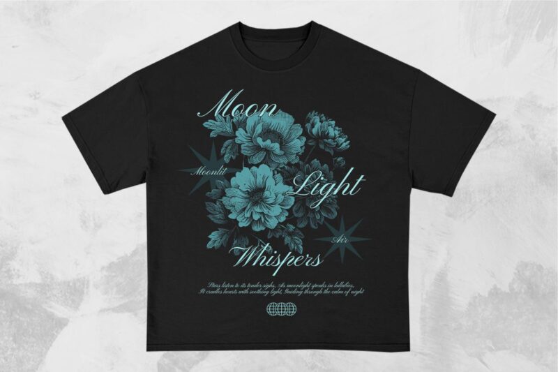 Flower Good Vibe T-shirt Design Bundle