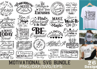 Motivational Svg Bundle