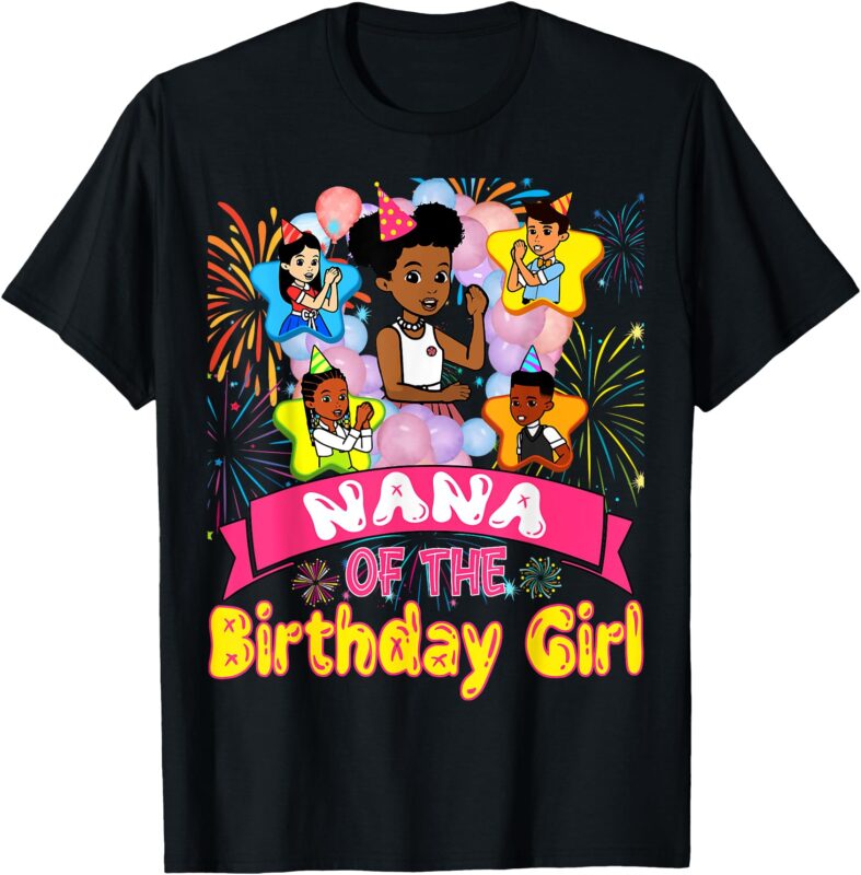 Nana Gracie’s Corner Birthday Shirt Dolls Cute Party Gift T-Shirt