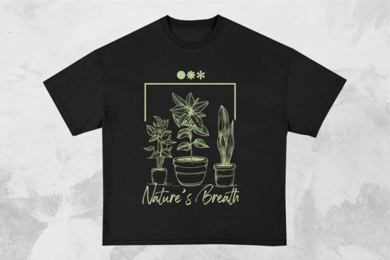 Botanical House T-shirt Design Bundle