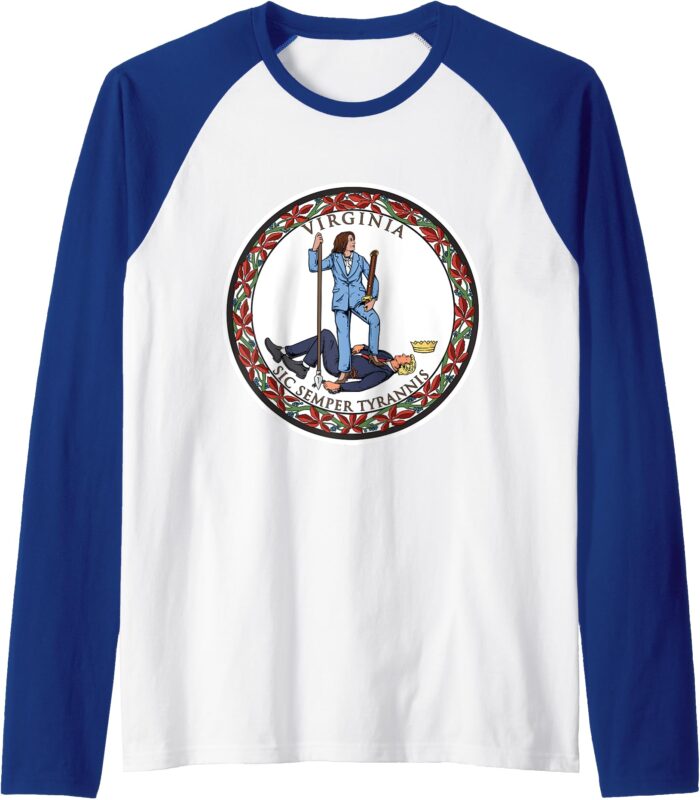 No Tyrants — Kamala Harris Raglan Baseball Tee