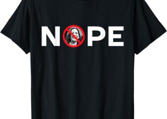 Nope ‘No Kamala’ Sign Anti Kamala Harris T-Shirt