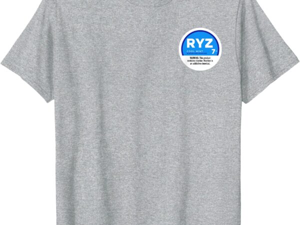 Official ryz 7 trending letter graphic design apparel t-shirt