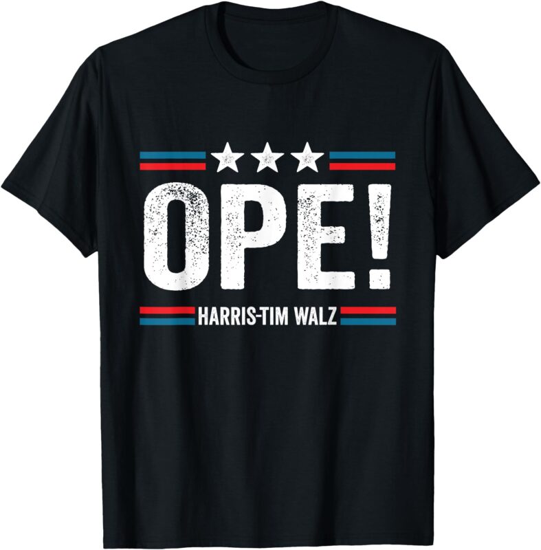 Ope Walz Tim Walz Harris Walz 2024 T-Shirt