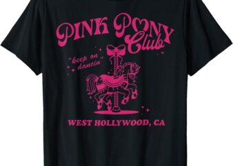 Pink Pony Club Princess Midwest Cowgirl Lesbian Sapphic T-Shirt