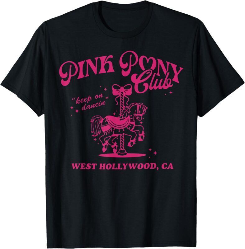 Pink Pony Club Princess Midwest Cowgirl Lesbian Sapphic T-Shirt