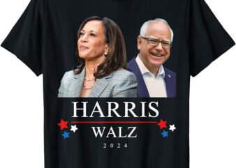 President Election Kamala Harris Tim Waltz T-Shirt