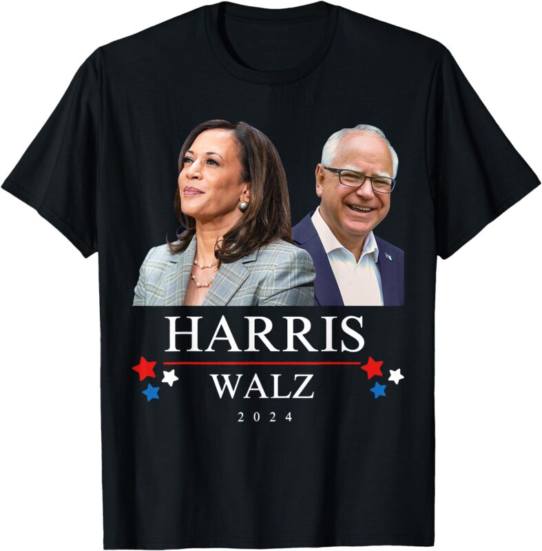 President Election Kamala Harris Tim Waltz T-Shirt