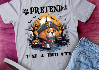 Pretend I’m A Pirate Shetland Sheepdog Halloween Pirate T-Shirt ltsp