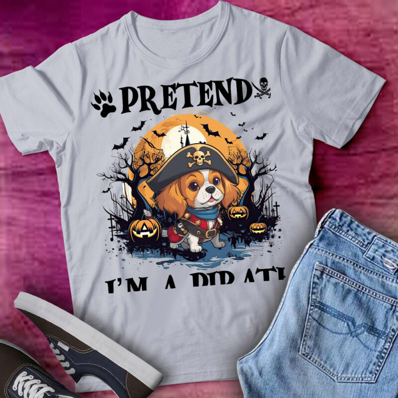 Pretend I’m A Pirate Shetland Sheepdog Halloween Pirate T-Shirt ltsp