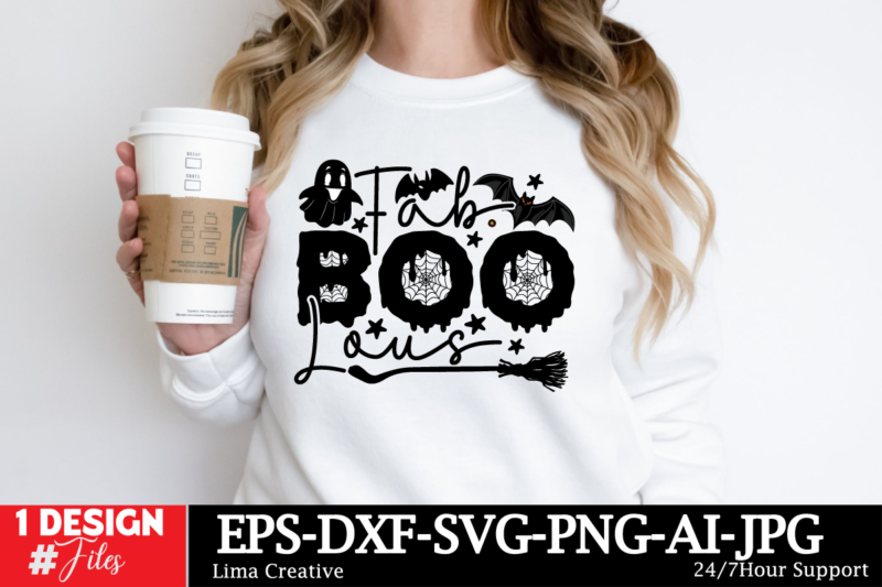 Halloween SVG DEsign Bundle, Halloween T-shirt Design Bundle , Spooky Season SVG, Cute Halloween SVG, Halloween Shirt svg, Ghost svg, Hallo