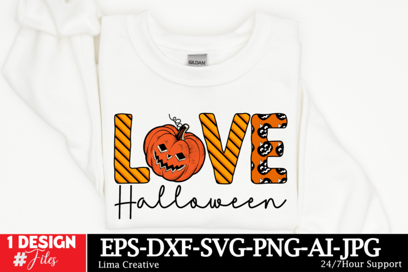 Love Halloween Sublimation Design, Spooky vibes png,glitter halloween png,Halloween Png,Halloween Sublimation Design,Retro Halloween Png,Hal