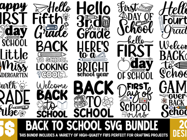 Back to school svg design bundle, welcome back to school svg, back to school shirt svg, 1st day of school shirt svg, teacher or student svg,