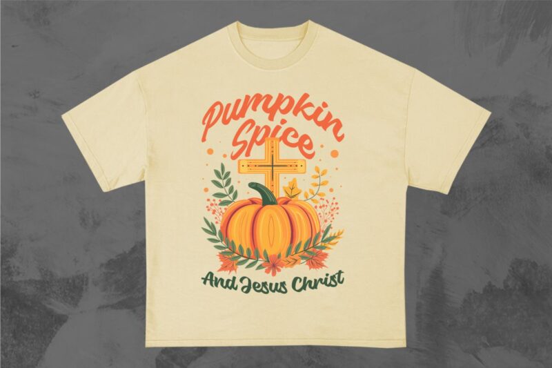 Fall for Jesus T-shirt Design Bundle