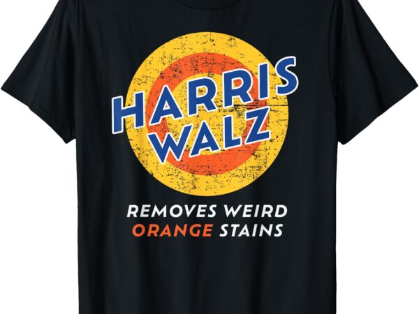 Removes weird orange stains t-shirt