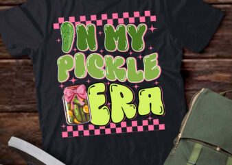 Retro In My Pickle Era Retro Women Girls Teens T-Shirt ltsp