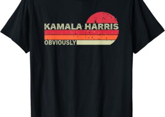 Retro Kamala Harris Obviously. Harris Obviously T-Shirt