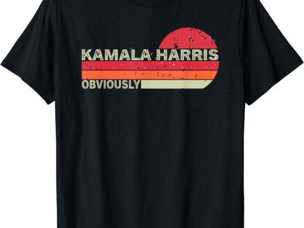 Retro kamala harris obviously. harris obviously t-shirt