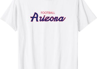 Retro Script Fan T-Shirt Represent you favorite Arizona Football team