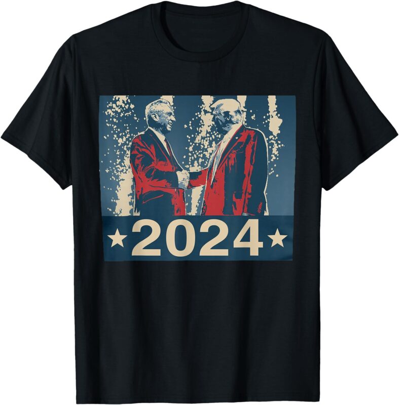 Retro Trump Kennedy President 2024 Election Republican T-Shirt