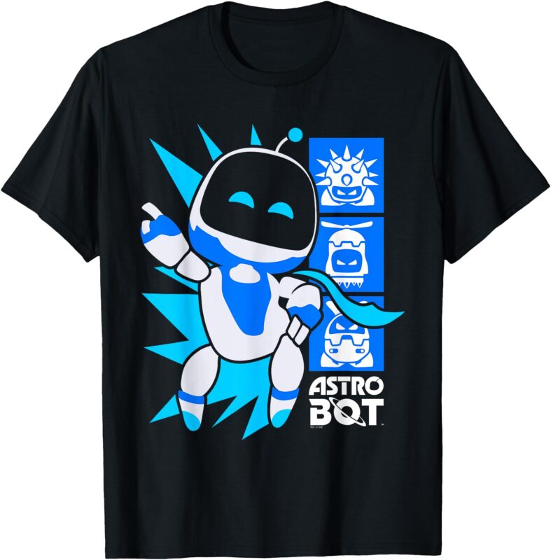 Ripple Junction x Astro Bot Rescue Mission Victory Pose Game T-Shirt