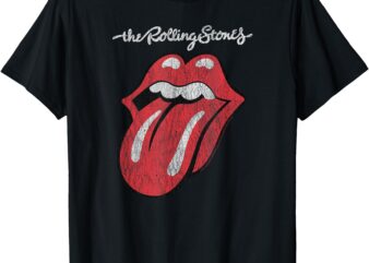 Rolling Stones Official Script Tongue T-Shirt