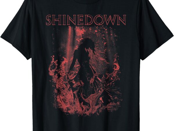 Shinedown devil lyric t-shirt