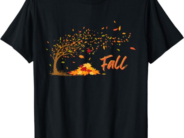 Simply fall leaves t-shirt