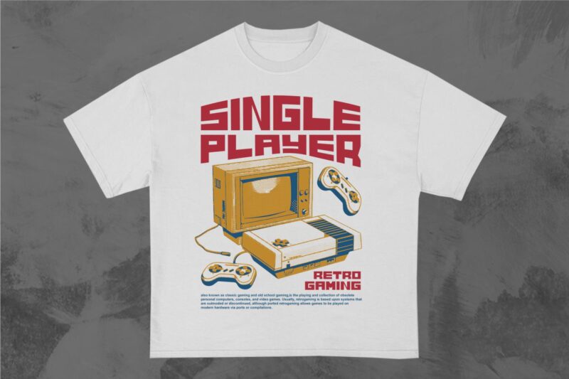 Gaming T-shirt Design Bundle