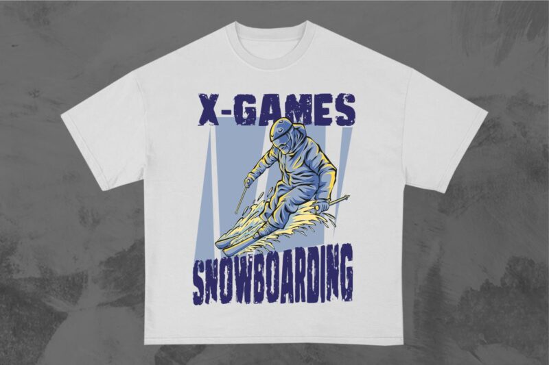 Extreme Sport T-shirt Design Bundle