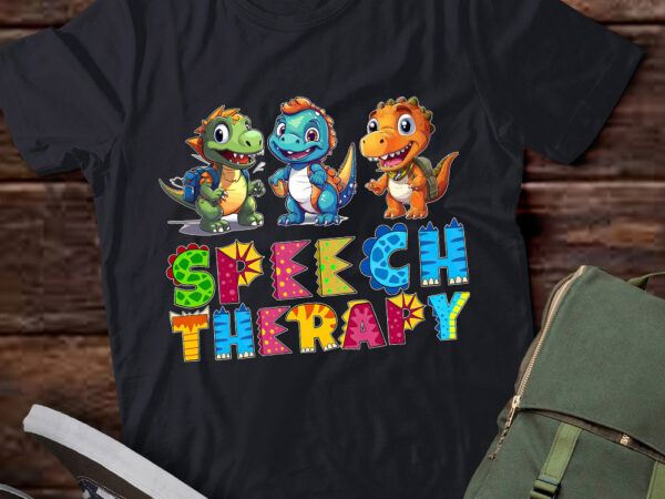 Speech squad cute dinosaur speech therapy speech pathologist t-shirt ltsp